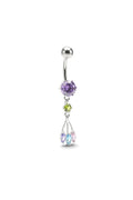 Blossom Trail Belly Button Ring