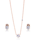 Isola Silver Pendant and Earrings Set