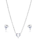 Ura Silver Pendant and Earrings Set