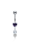 Jewel Drop Belly Button Ring