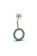 Luminous Loop Belly Button Ring
