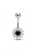 Starlight Blossom Belly Button Ring