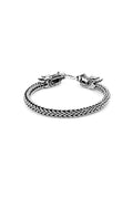 Dragon Link Men’s Silver Bracelet