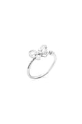 Flight of Fancy 925 Sterling Silver Butterfly Statement Ring