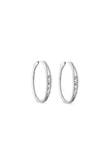 Encore 925 Sterling Silver Hoop Earrings