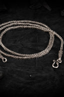 silver neck chain for men