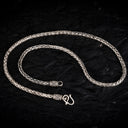 silver neck chain for men