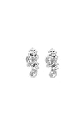 What If 925 Sterling Silver Stud Earrings