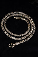 silver neck chain for men