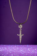 Blade of Eternity Silver Pendant