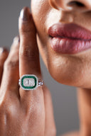 silver ring for girlfriend