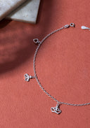 anklets for women sterling silver