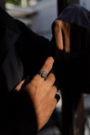 Regal Lion Men’s Silver Ring