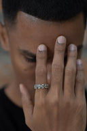Skullband Men’s Silver Ring