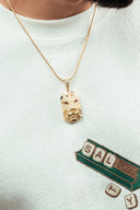 The Alpha Edit Silver Pendant