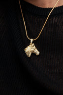 The Victory Run Silver Pendant