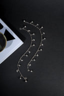 Myna Silver Anklet