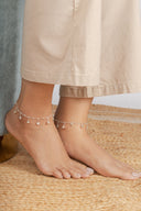 Vanya Silver Anklet