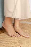 Aelin Silver Anklet