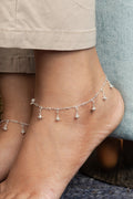 Lahza Silver Anklet Parman
