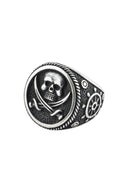 Skull Ahoy Men’s Silver Ring