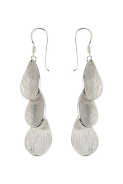 Sabrina Cascade Silver Earrings