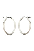 Sierra Hoop Silver Earrings Parman