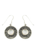 Moksha Stone Silver Earrings Parman