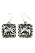 Urvi Ethnic Silver Earrings Parman