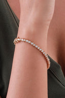 Valencia Spiral Silver Bracelet