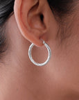 Claudia Hoop Earrings