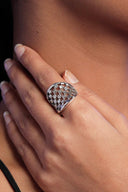 Dimitra Warrior Silver Ring