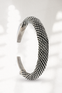 Naagin Snake Silver Bracelet (Chunky)