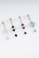 Calypso Silver Belly Button Ring