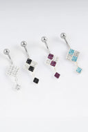 Calypso Silver Belly Button Ring Parman