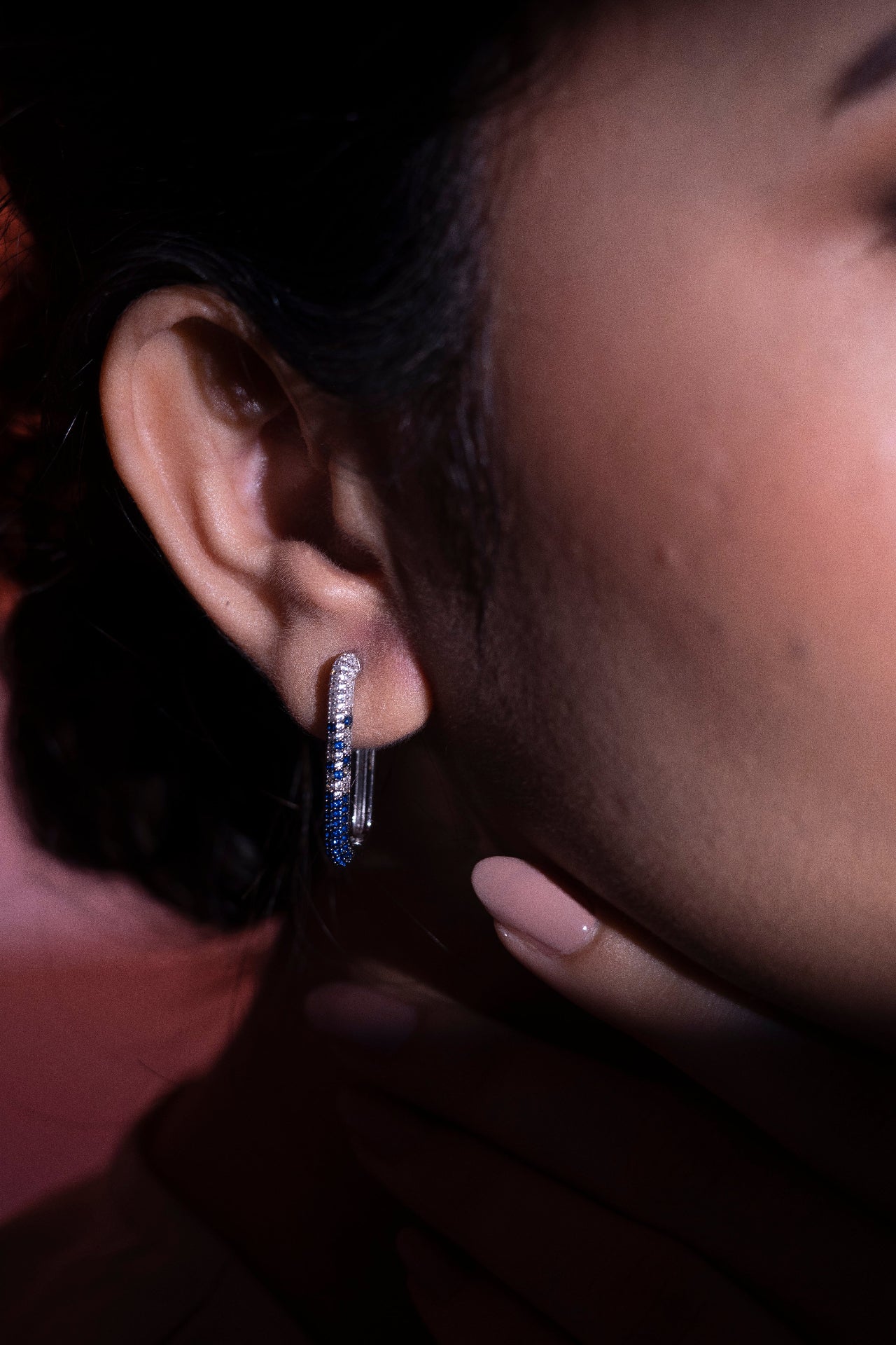 silver earring for women