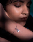 Cloverwing Silver Bracelet