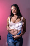 Divine Cross Belly Button Ring