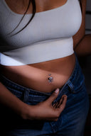Ember Rise Belly Button Ring