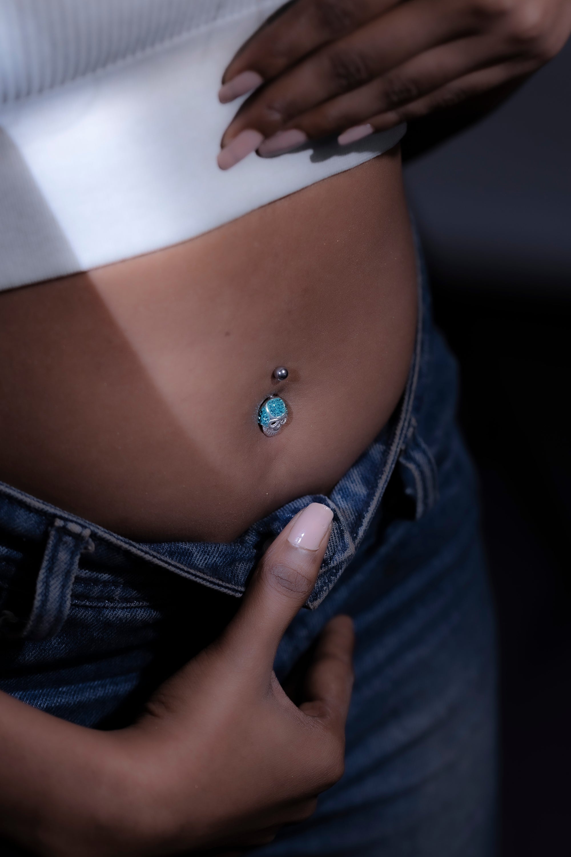 Gothic Luxe Belly Button Ring