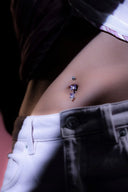 Butterfly Kisses Belly Button Ring