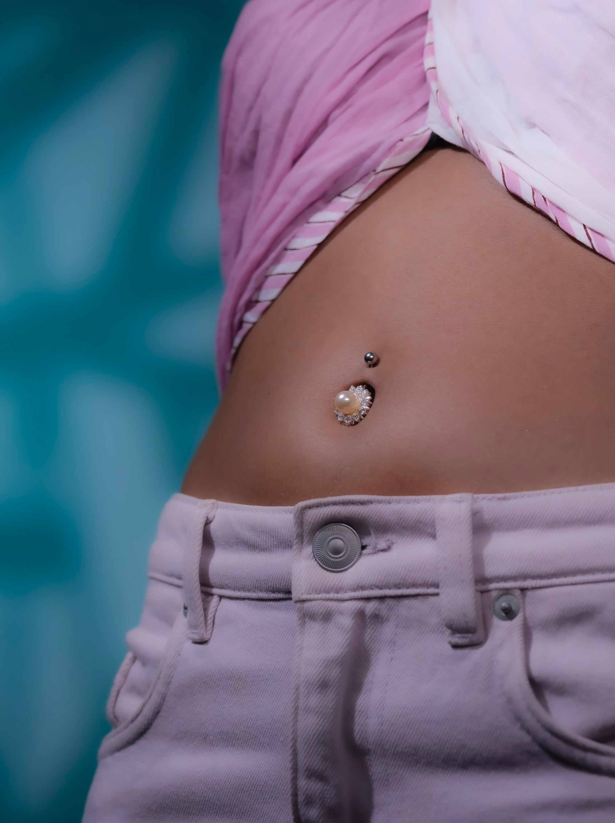 Golden Dawn Belly Button Ring