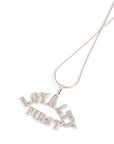Code Loyal Silver Pendant
