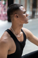 Adonis Men’s Silver Popcorn Chain