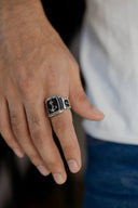 Anchor Ridge Men’s Silver Ring Parman