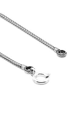 Ansel Men’s Silver Snake Chain