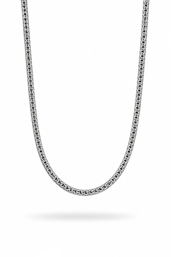 Apollo Men’s Silver Wheat Chain