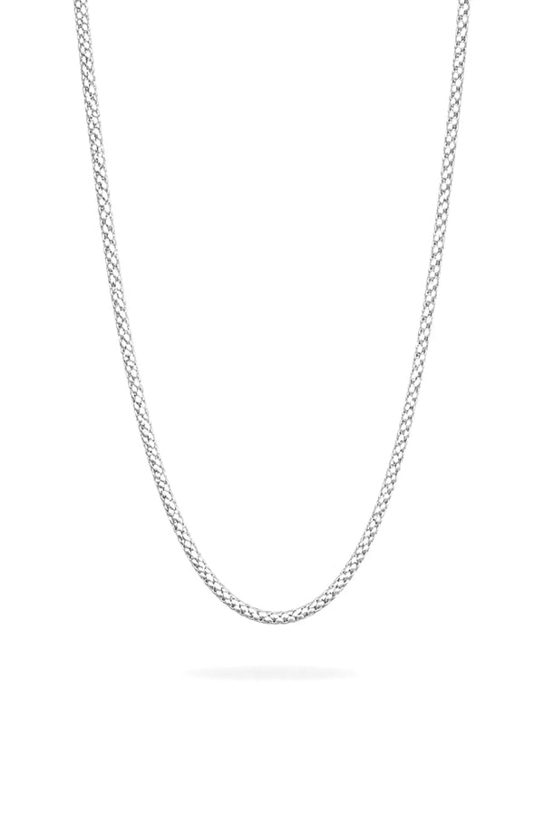 Ares Men’s Silver Popcorn Chain
