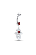 Sacred Glow Belly Button Ring