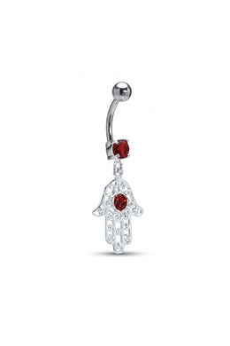 Sacred Glow Belly Button Ring